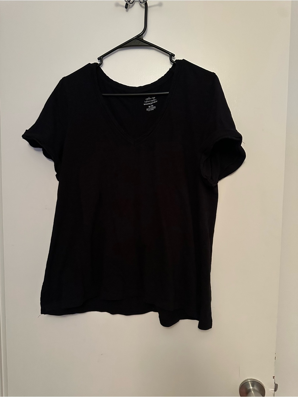 Banana Republic Black Malibu Tee T-shirt Malibu